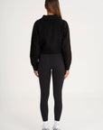 All Fenix - 1/2 Button Polo Knit Black