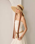 Cara Ribbon Straw Hat