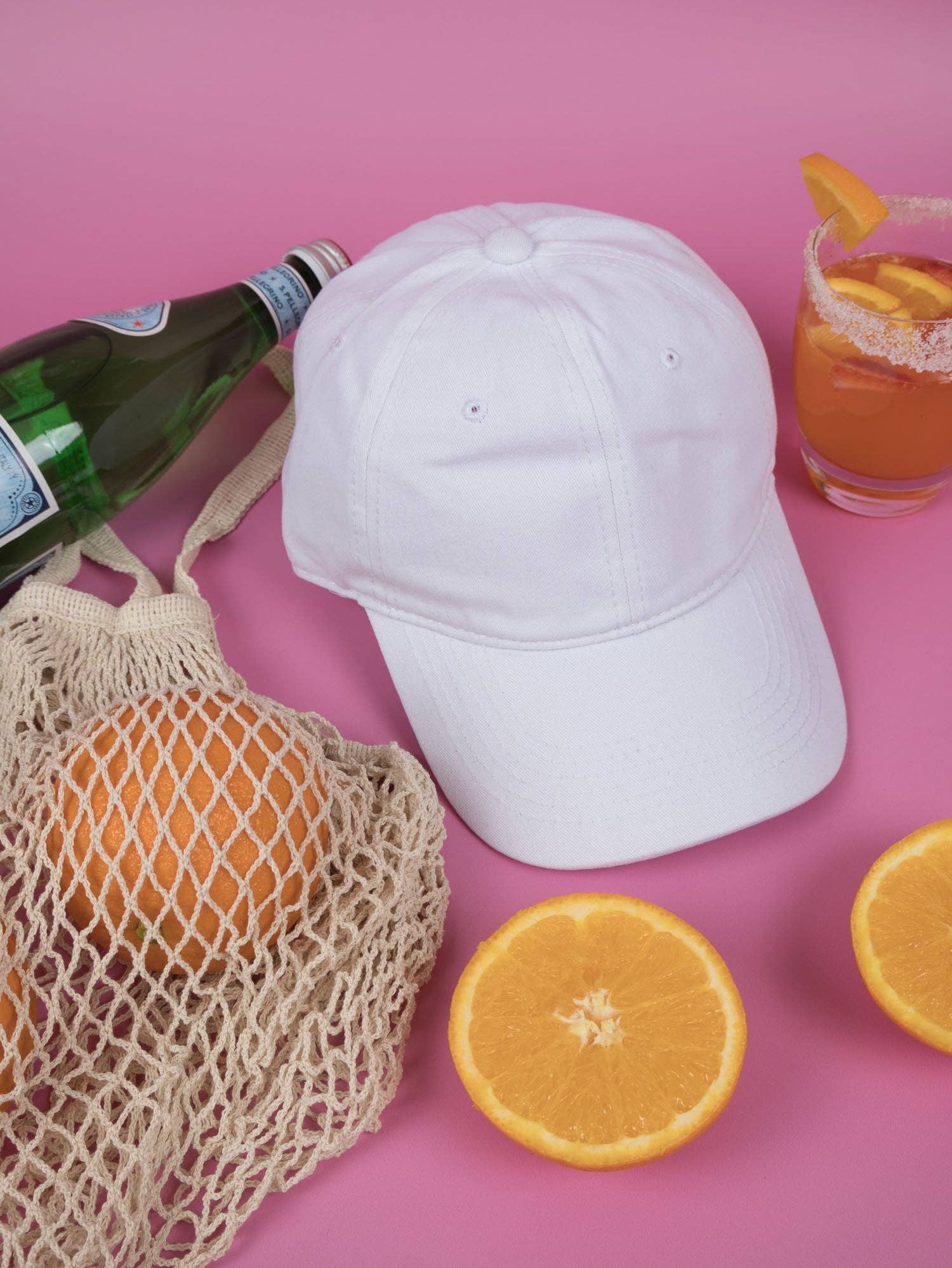 Vintage Washed Cap -  - White