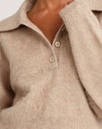 All Fenix - 1/2 Button Polo Knit Toffee