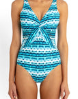 Sunseeker - Jasmine Mesh Twist Front One Piece