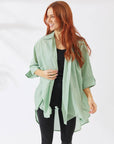Noosa Shirt - Sage Green