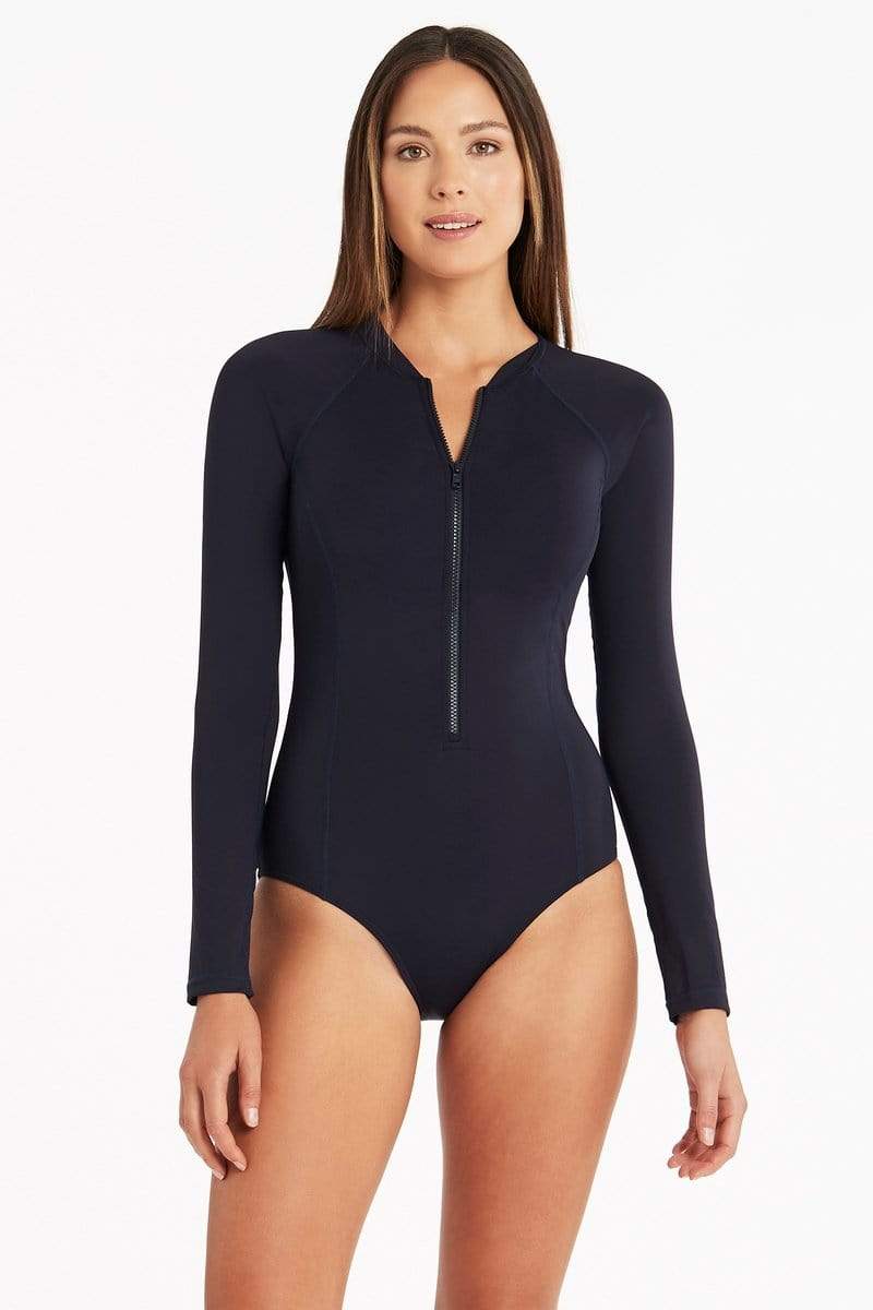 Sea Level - Essentials Long Sleeved Multifit One Piece