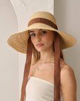 Cara Ribbon Straw Hat