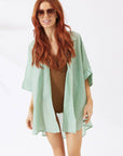 Noosa Shirt - Sage Green
