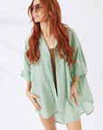 Noosa Shirt - Sage Green