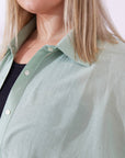Noosa Shirt - Sage Green