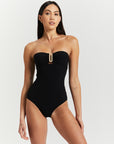Jets - Jetset Bandeau One Piece Black