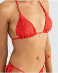 Rhythm - Leilani Slide Tri Top Red