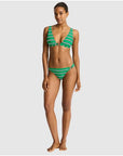Sea Level - Voyage Chain Link Longline Tri Top Kelly Green