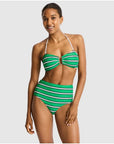 Sea Level - Voyage U Bar Bandeau Kelly Green
