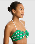Sea Level - Voyage U Bar Bandeau Kelly Green