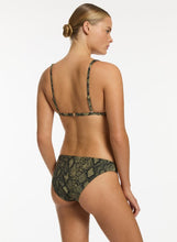 Load image into Gallery viewer, Jets - Python Triangle Bikini Top
