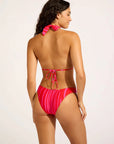 Seafolly - Coastline High Cut Pant Flame