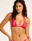 Seafolly - Coastline Slide Tri Flame