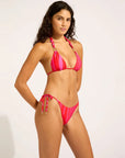 Seafolly - Coastline Slide Tri Flame