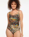 Togs - Zambia Gathered Square One Piece