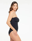 Togs - Black Bandeau One Piece