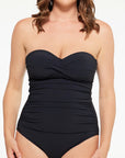 Togs - Black Bandeau One Piece