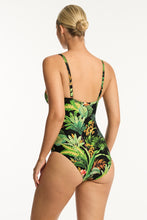 Load image into Gallery viewer, Sea Level - Lotus Tie Front DD/E One Piece
