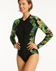 Sea Level - Lotus Long Sleeve One Piece