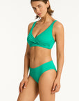 Sea Level - Capri Cross Front Multifit Bra Top