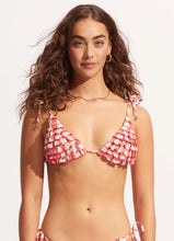 Load image into Gallery viewer, Seafolly - Cabana Ruffle Slide Tri
