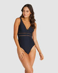 Baku - Rococco Long Line One Piece Nero