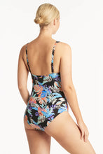 Load image into Gallery viewer, Sea Level - Botanica Cross Front One Piece
