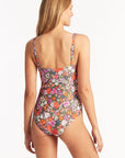 Sea Level - Parkland Square Neck One Piece